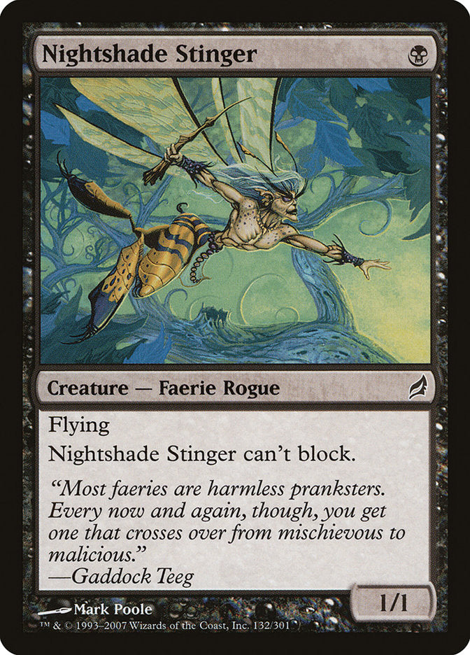 Nightshade Stinger [Lorwyn] | Silver Goblin