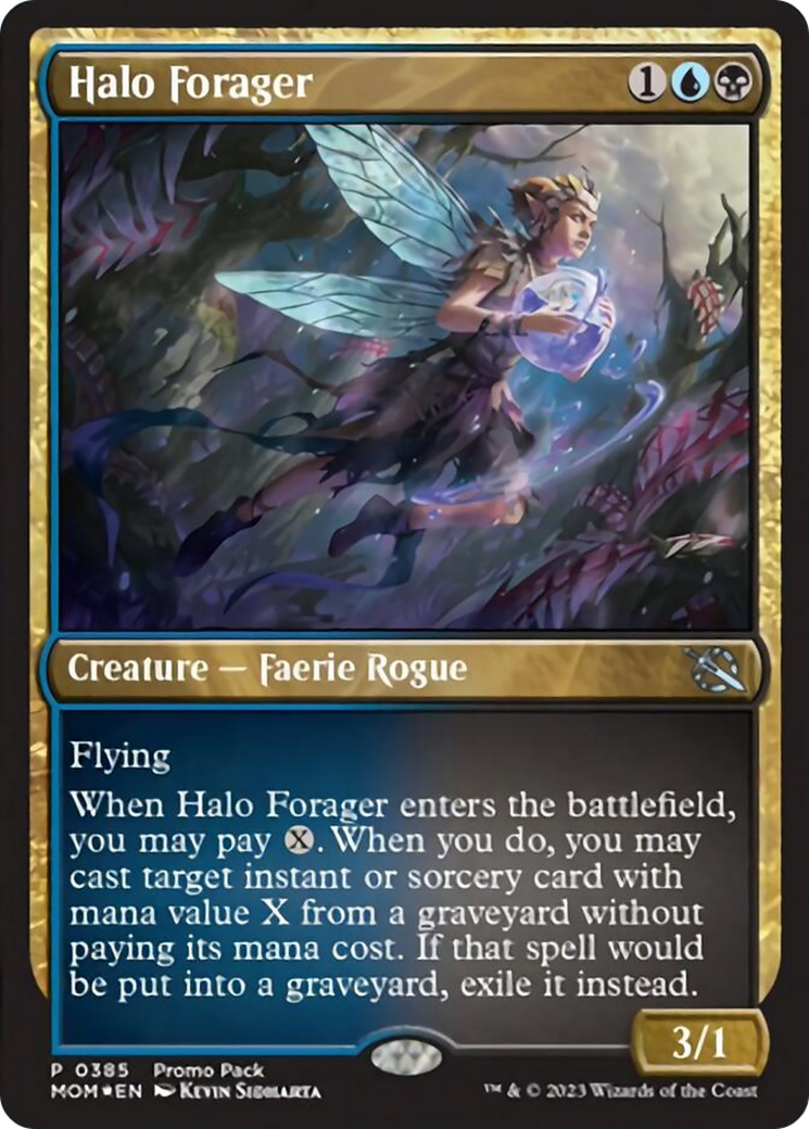 Halo Forager (Promo Pack) [March of the Machine Promos] | Silver Goblin