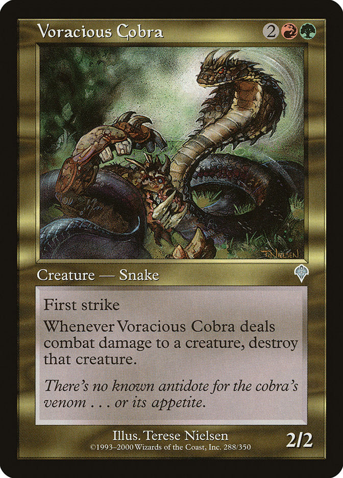 Voracious Cobra [Invasion] | Silver Goblin