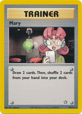 Mary (87/111) [Neo Genesis Unlimited] | Silver Goblin