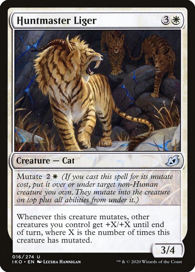 Huntmaster Liger [Ikoria: Lair of Behemoths] | Silver Goblin