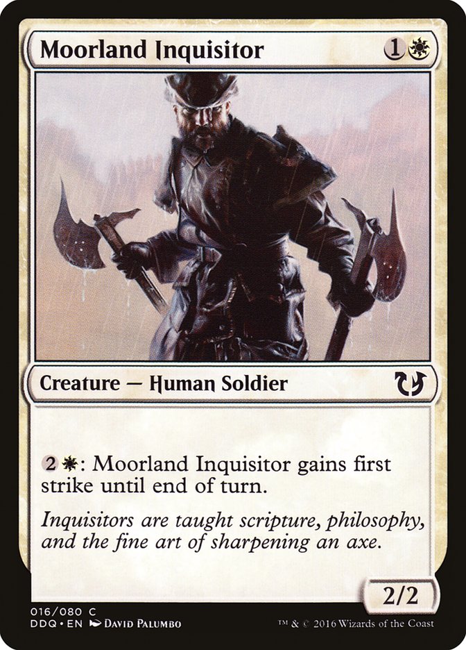 Moorland Inquisitor [Duel Decks: Blessed vs. Cursed] | Silver Goblin