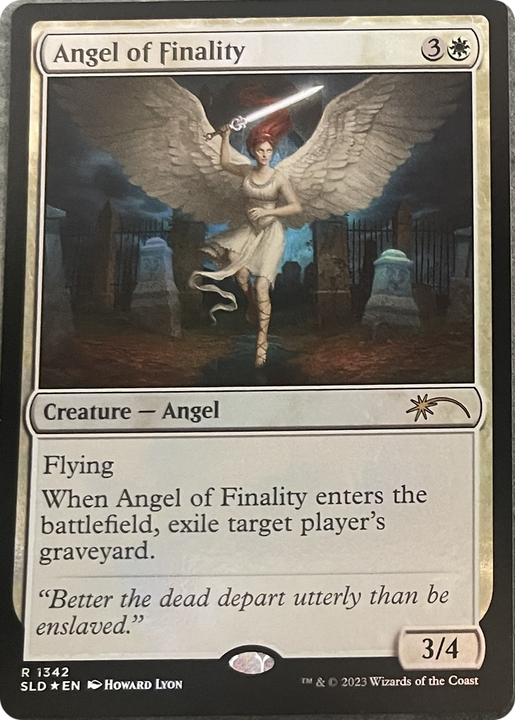Angel of Finality [Secret Lair: Angels] | Silver Goblin
