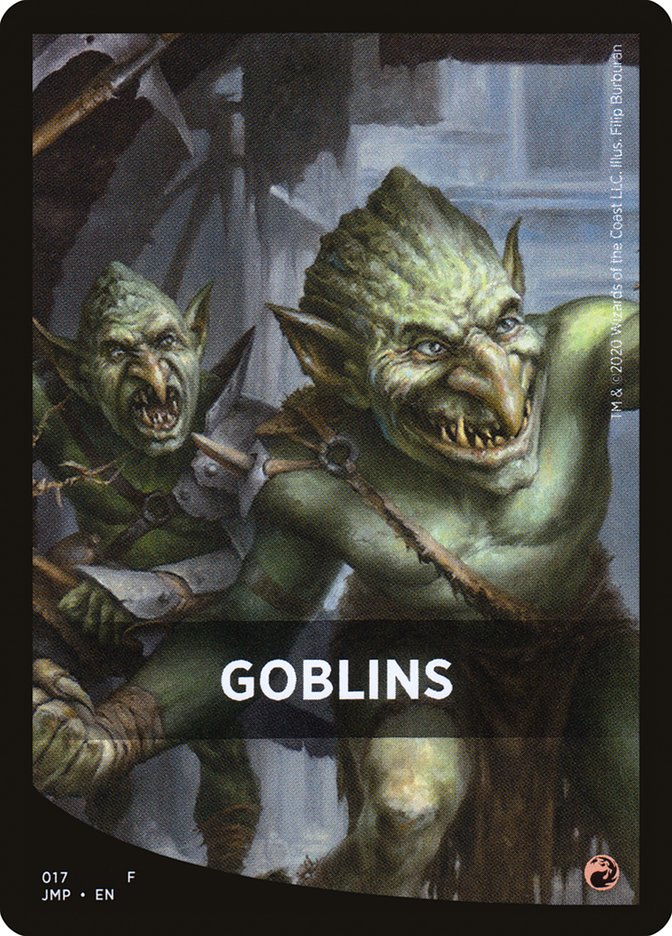 Goblins Theme Card [Jumpstart Front Cards] | Silver Goblin