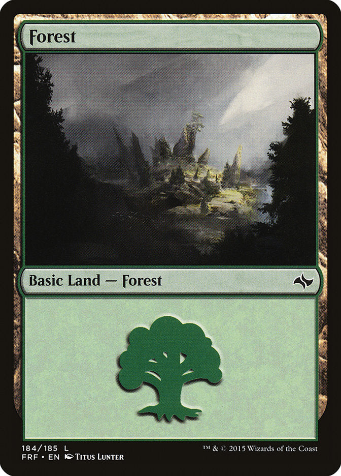 Forest (184) [Fate Reforged] | Silver Goblin