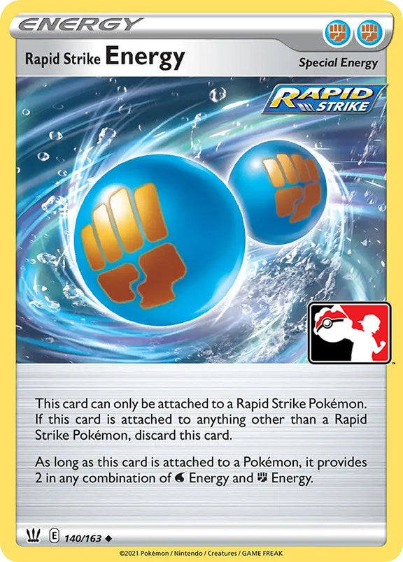 Rapid Strike Energy (140/163) [Prize Pack Series Two] | Silver Goblin