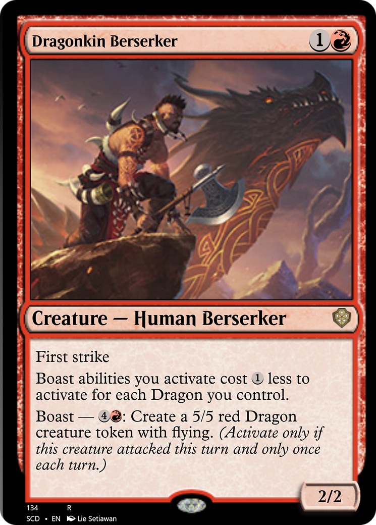 Dragonkin Berserker [Starter Commander Decks] | Silver Goblin