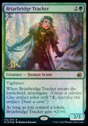 Briarbridge Tracker [Innistrad: Midnight Hunt Prerelease Promos] | Silver Goblin