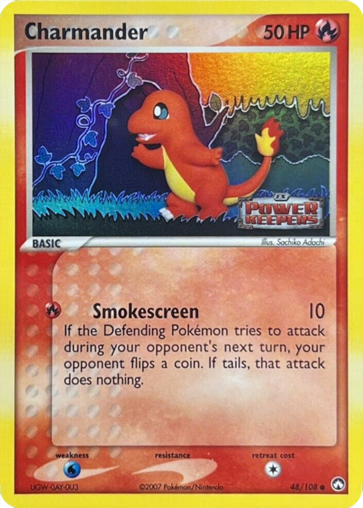 Charmander (48/108) (Stamped) [EX: Power Keepers] | Silver Goblin