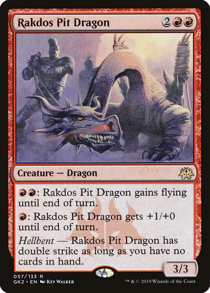 Rakdos Pit Dragon [Ravnica Allegiance Guild Kit] | Silver Goblin