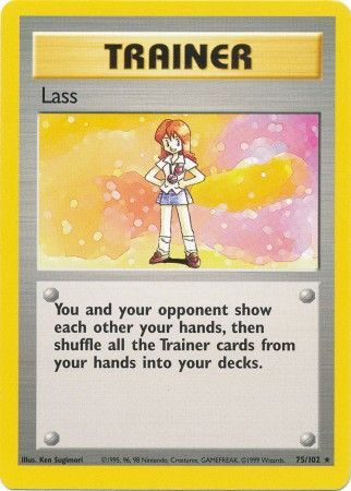 Lass (75/102) [Base Set Unlimited] | Silver Goblin