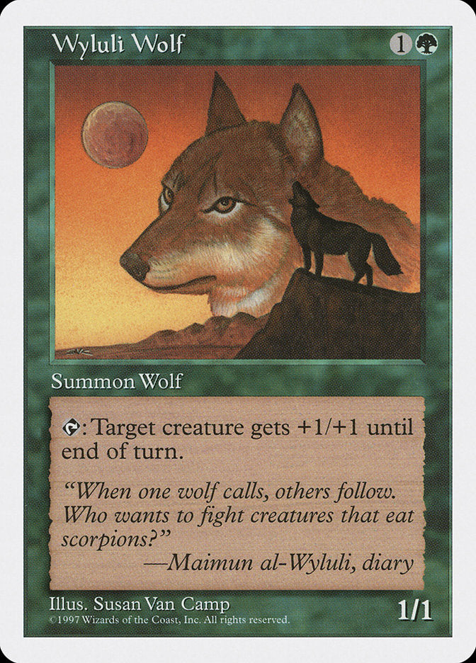 Wyluli Wolf [Fifth Edition] | Silver Goblin