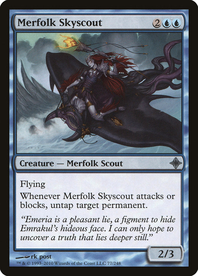 Merfolk Skyscout [Rise of the Eldrazi] | Silver Goblin