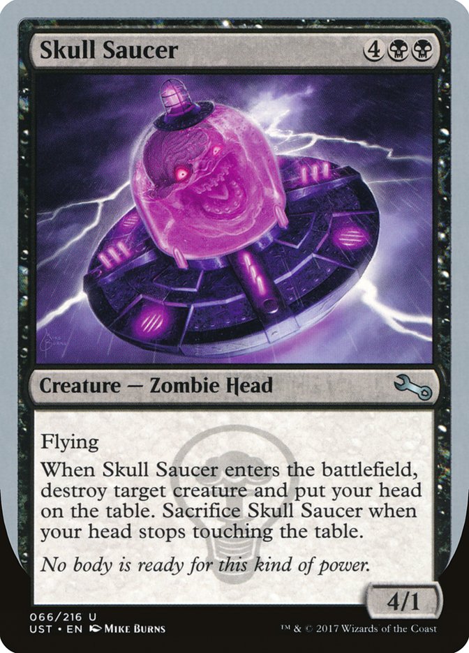 Skull Saucer [Unstable] | Silver Goblin