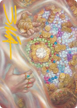 Strike It Rich Art Card (Gold-Stamped Signature) [Modern Horizons 2 Art Series] | Silver Goblin