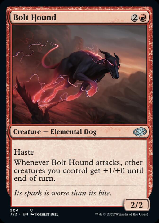 Bolt Hound [Jumpstart 2022] | Silver Goblin