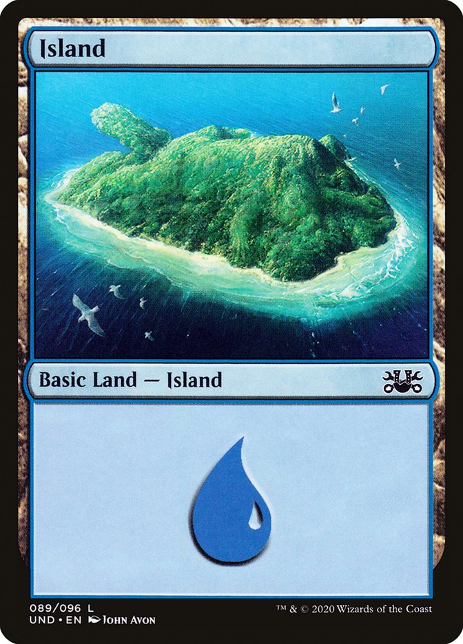 Island (89) [Unsanctioned] | Silver Goblin