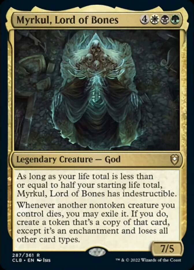 Myrkul, Lord of Bones [Commander Legends: Battle for Baldur's Gate] | Silver Goblin