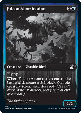 Falcon Abomination [Innistrad: Double Feature] | Silver Goblin