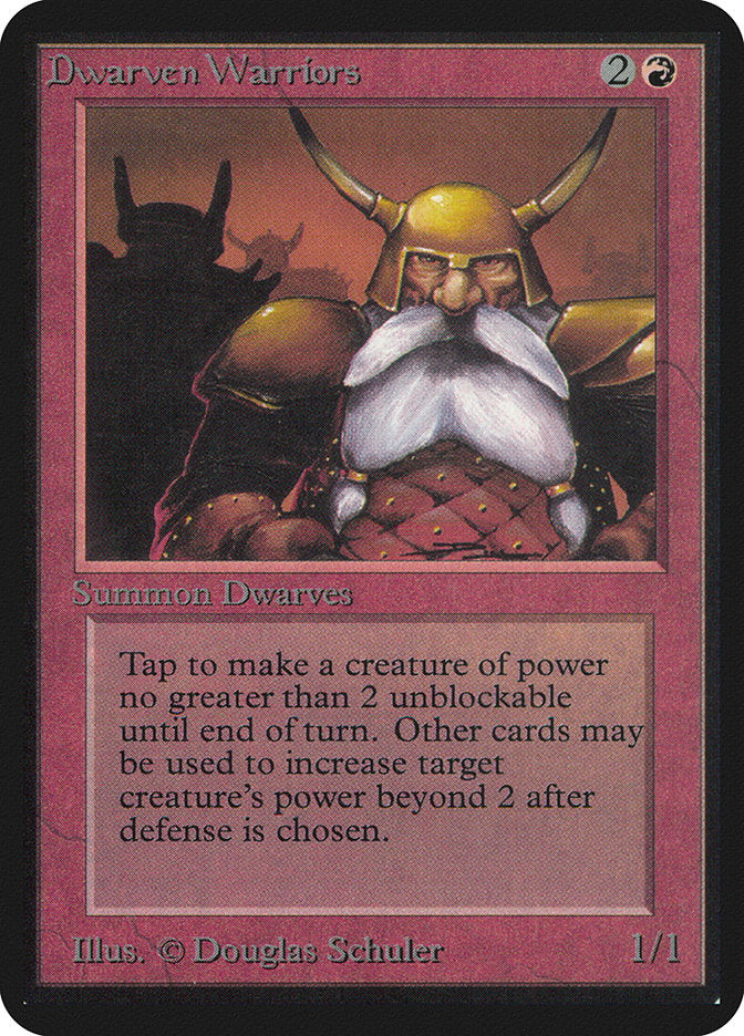 Dwarven Warriors [Alpha Edition] | Silver Goblin
