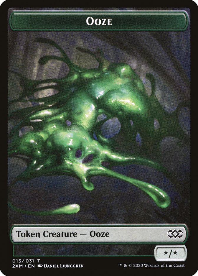 Myr (007) // Ooze Double-Sided Token [Double Masters Tokens] | Silver Goblin