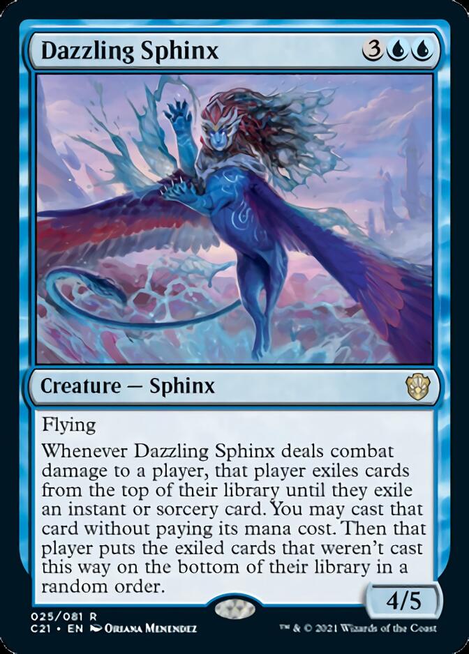 Dazzling Sphinx [Commander 2021] | Silver Goblin