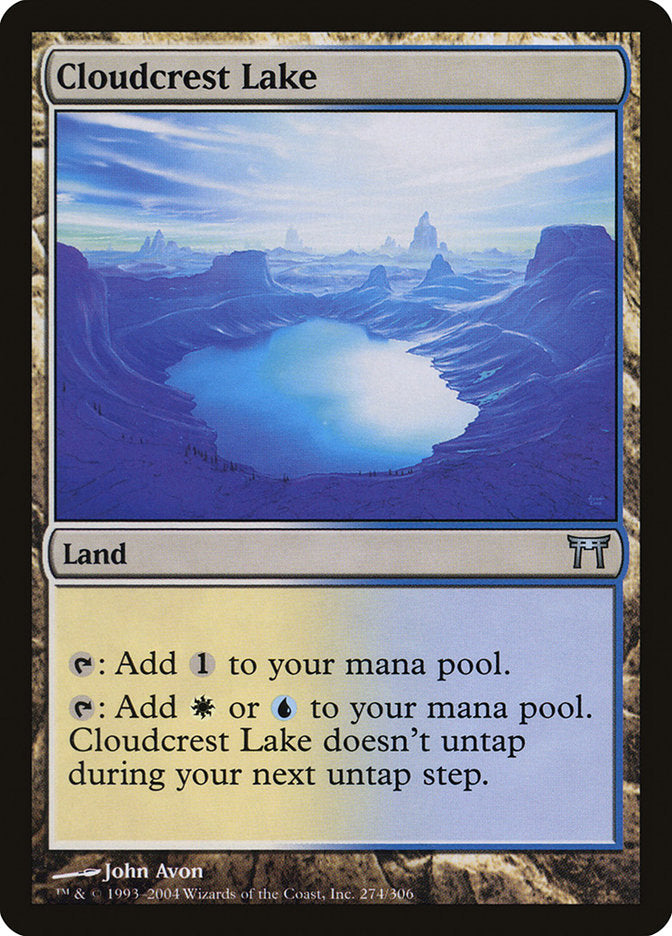 Cloudcrest Lake [Champions of Kamigawa] | Silver Goblin