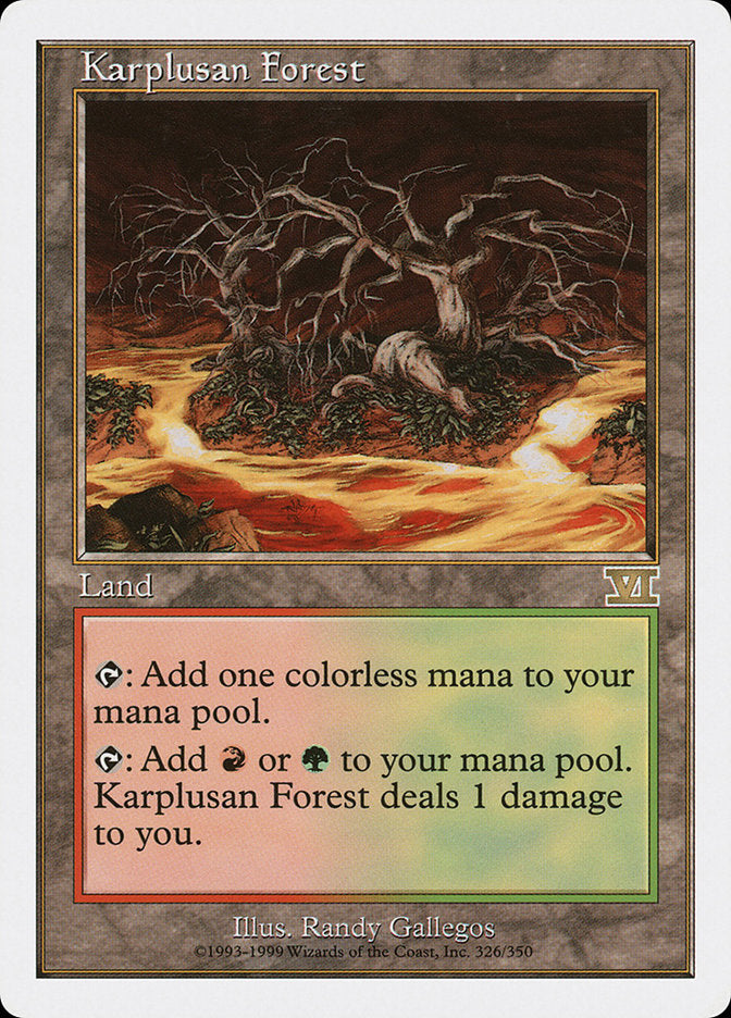 Karplusan Forest [Classic Sixth Edition] | Silver Goblin