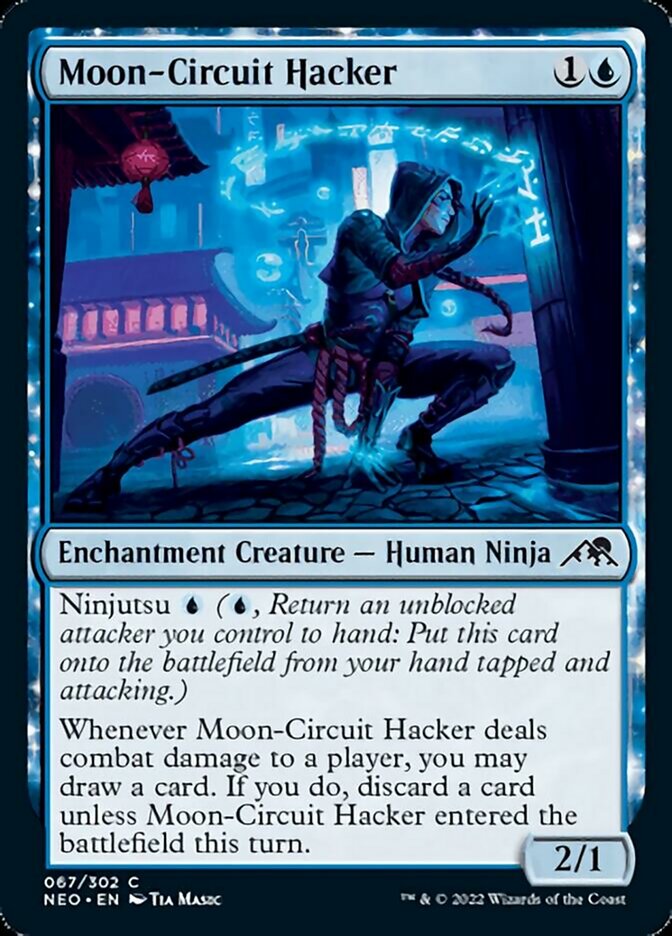 Moon-Circuit Hacker [Kamigawa: Neon Dynasty] | Silver Goblin