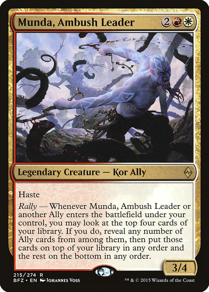 Munda, Ambush Leader [Battle for Zendikar] | Silver Goblin