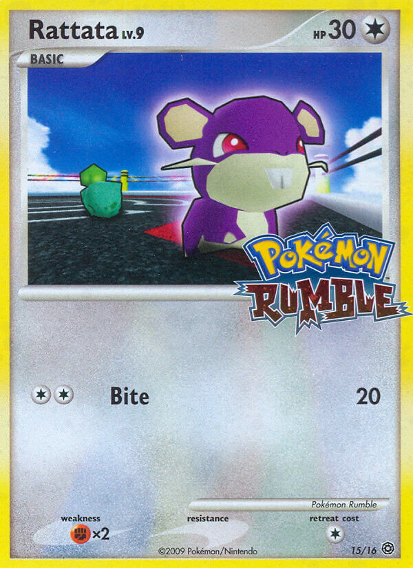 Rattata (15/16) [Pokémon Rumble] | Silver Goblin