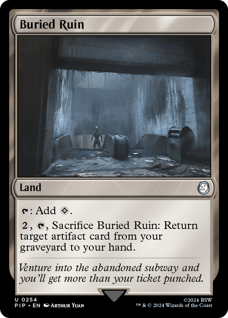 Buried Ruin [Fallout] | Silver Goblin