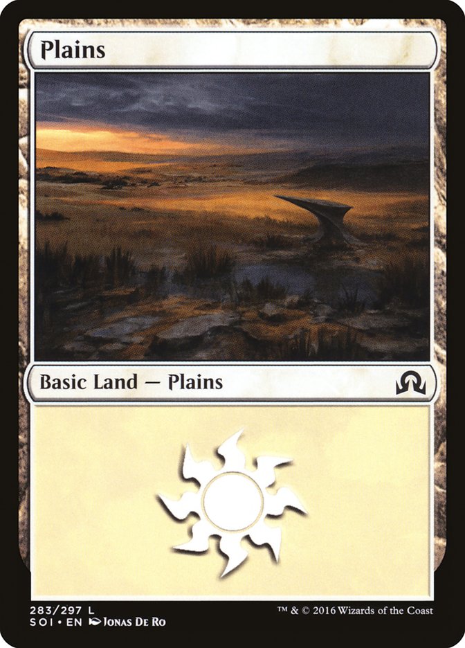 Plains (283) [Shadows over Innistrad] | Silver Goblin