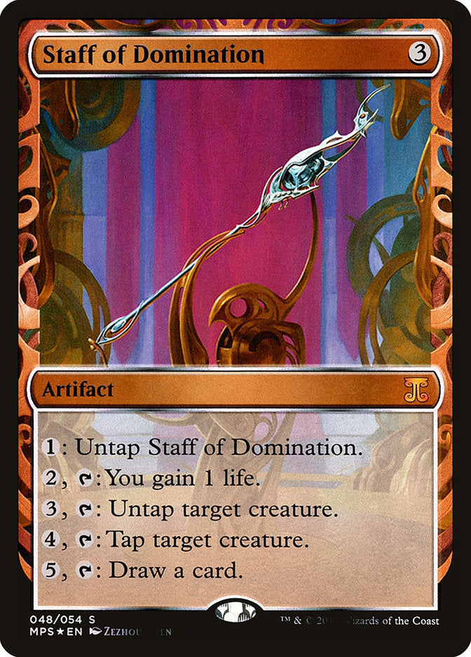 Staff of Domination [Kaladesh Inventions] | Silver Goblin