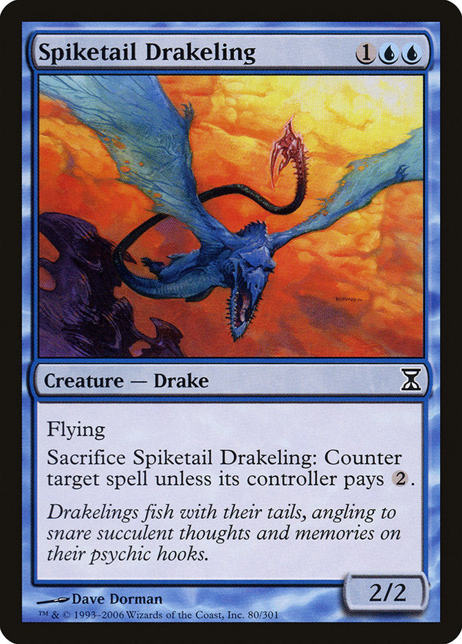 Spiketail Drakeling [Time Spiral] | Silver Goblin