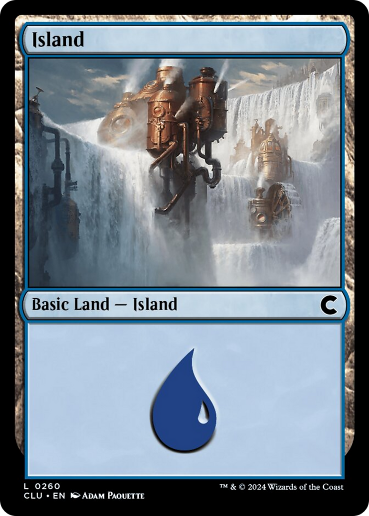 Island (0260) [Ravnica: Clue Edition] | Silver Goblin