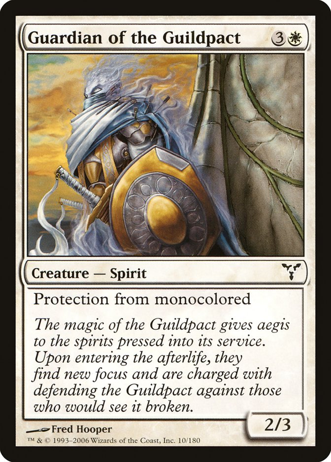 Guardian of the Guildpact [Dissension] | Silver Goblin