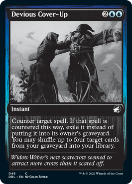 Devious Cover-Up [Innistrad: Double Feature] | Silver Goblin