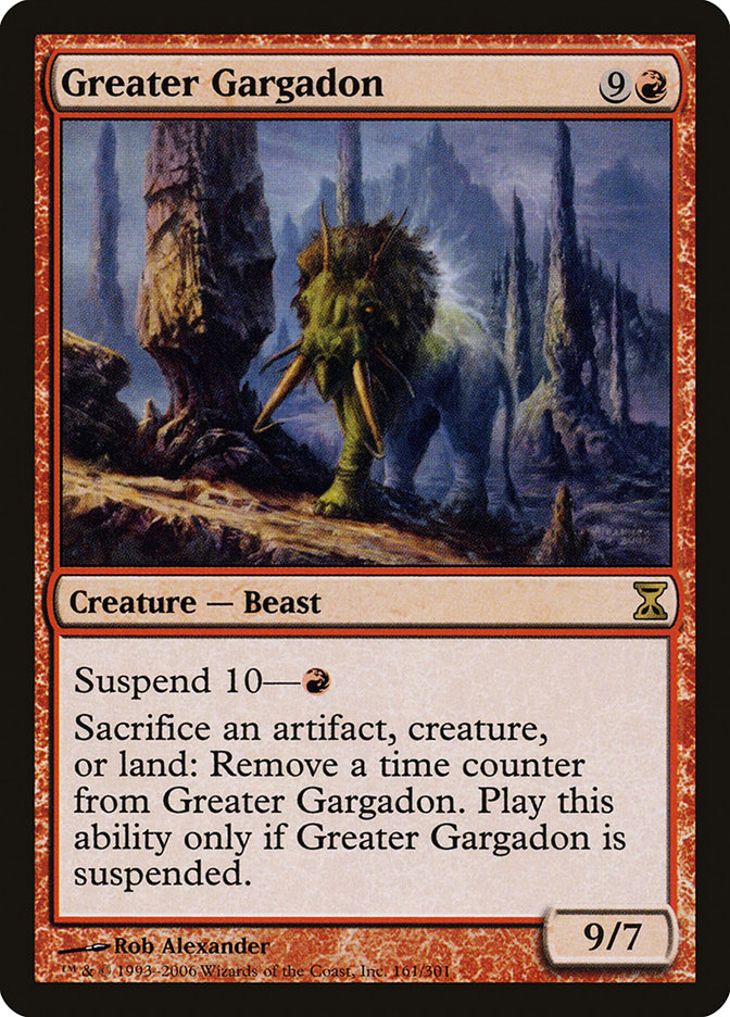 Greater Gargadon [Time Spiral] | Silver Goblin