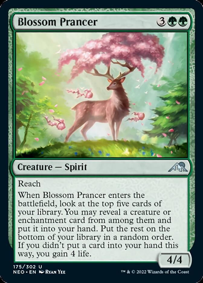 Blossom Prancer [Kamigawa: Neon Dynasty] | Silver Goblin