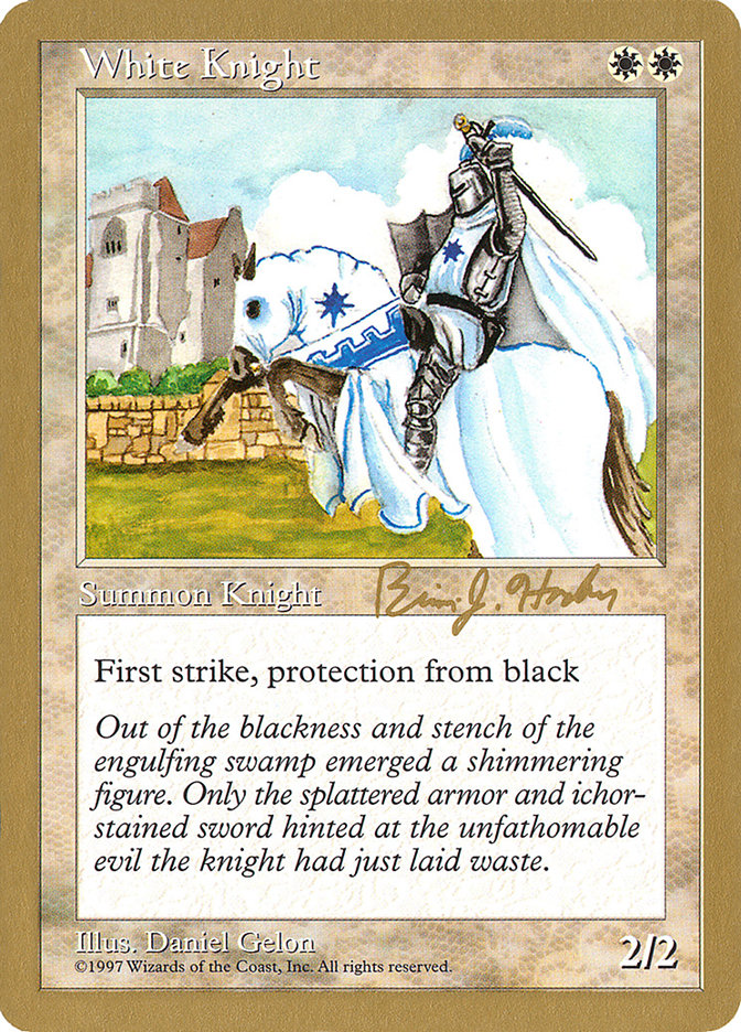 White Knight (Brian Hacker) [World Championship Decks 1998] | Silver Goblin