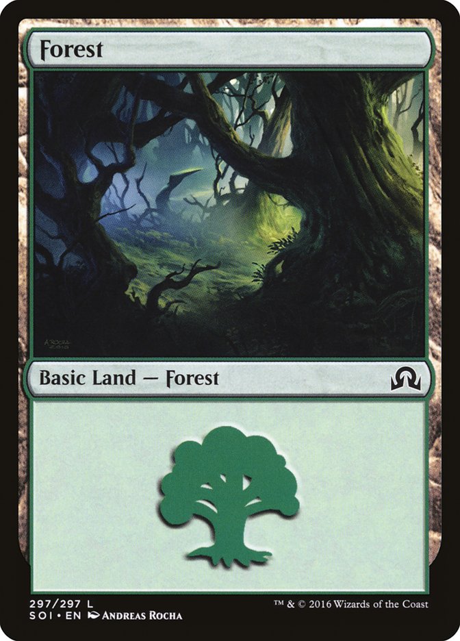 Forest (297) [Shadows over Innistrad] | Silver Goblin
