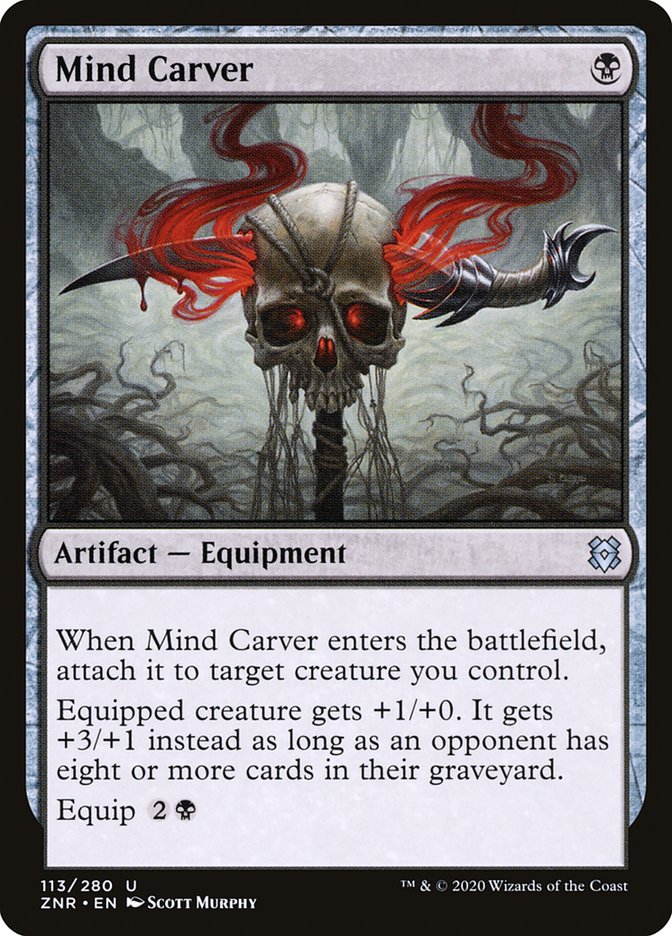 Mind Carver [Zendikar Rising] | Silver Goblin