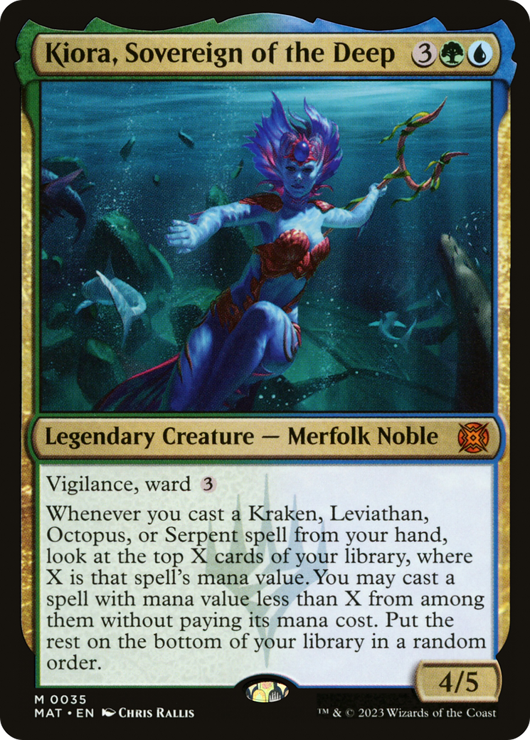 Kiora, Sovereign of the Deep [March of the Machine: The Aftermath] | Silver Goblin
