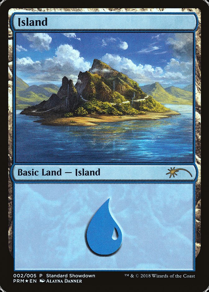 Island (2) [Magic 2019 Standard Showdown] | Silver Goblin