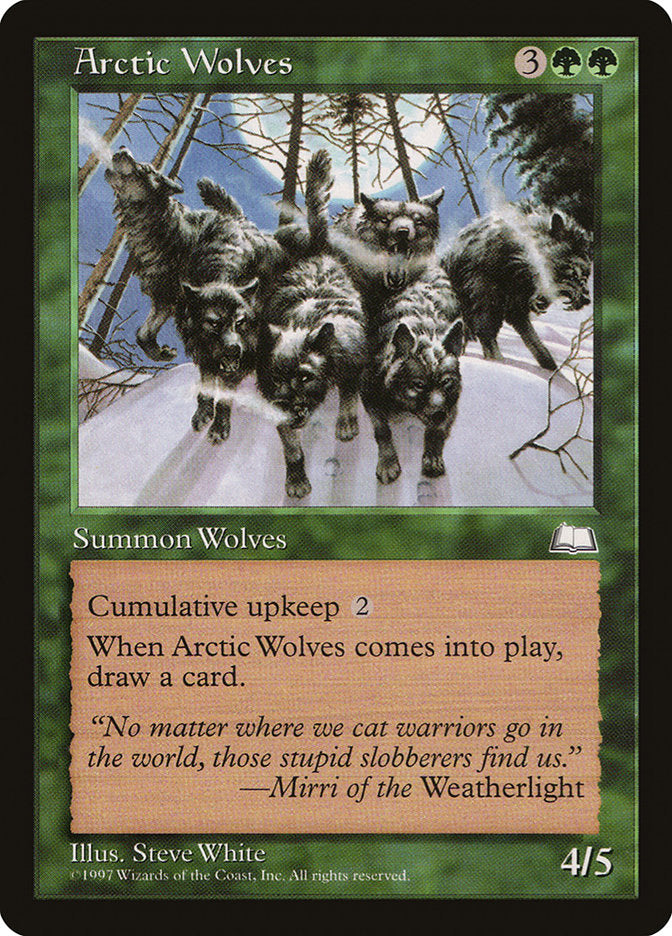 Arctic Wolves [Weatherlight] | Silver Goblin