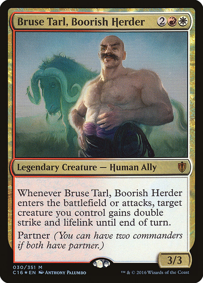 Bruse Tarl, Boorish Herder [Commander 2016] | Silver Goblin
