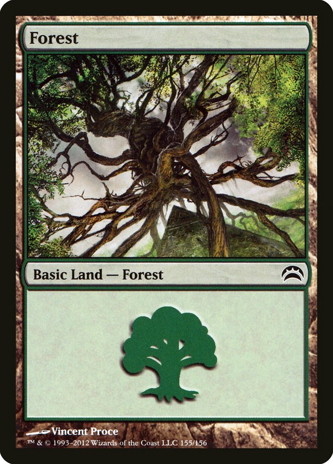 Forest (155) [Planechase 2012] | Silver Goblin