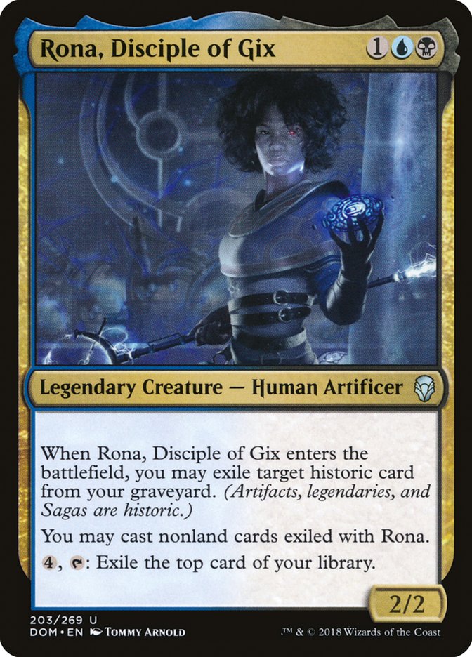 Rona, Disciple of Gix [Dominaria] | Silver Goblin
