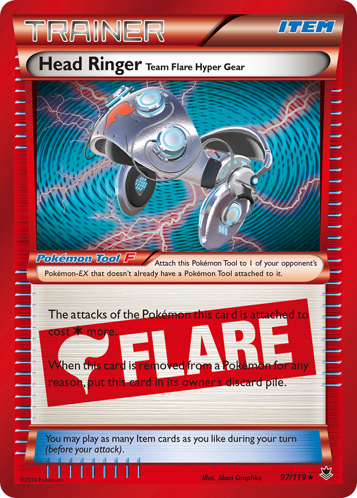 Head Ringer Team Flare Hyper Gear (97/119) [XY: Phantom Forces] | Silver Goblin